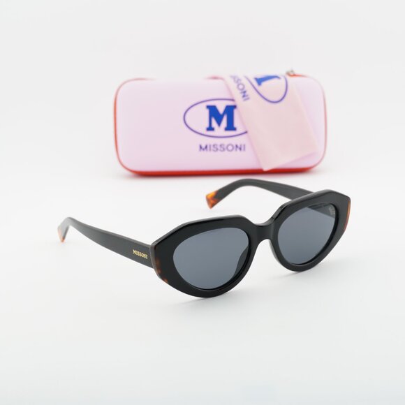 Missoni MIS 0131/S 0807 IR Cat Eye Sunglasses - Black/Grey main image 7